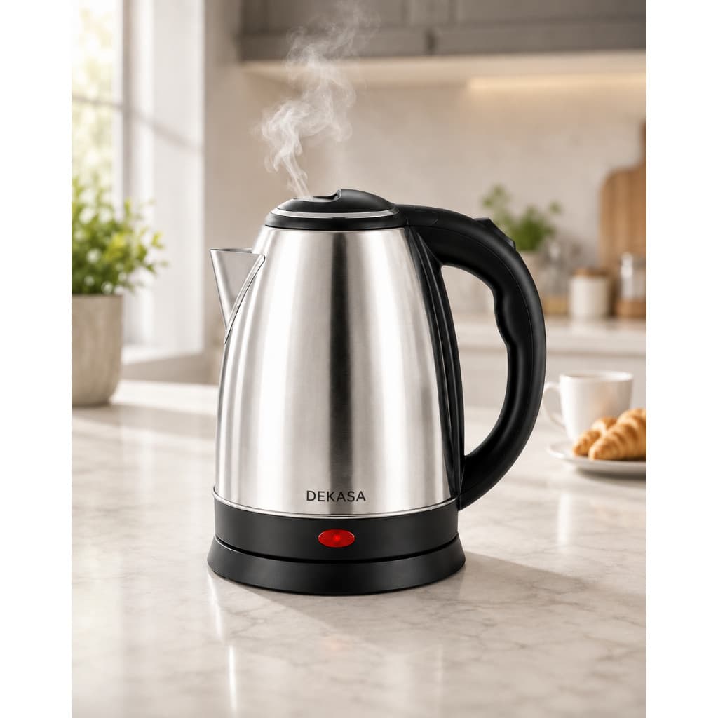 Chaleira Elétrica Inox 1,8 Litros 127V Jarra Bule De Chá E Café Premium