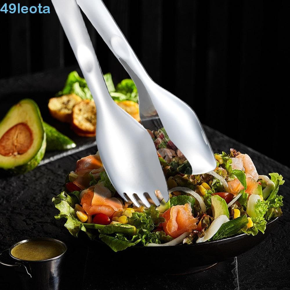 LEOTA Pinças Multiferramentas , De Alimentos Removíveis De Aço Inoxidável Portáteis , Clipes De Pão Antiderrapantes Durá