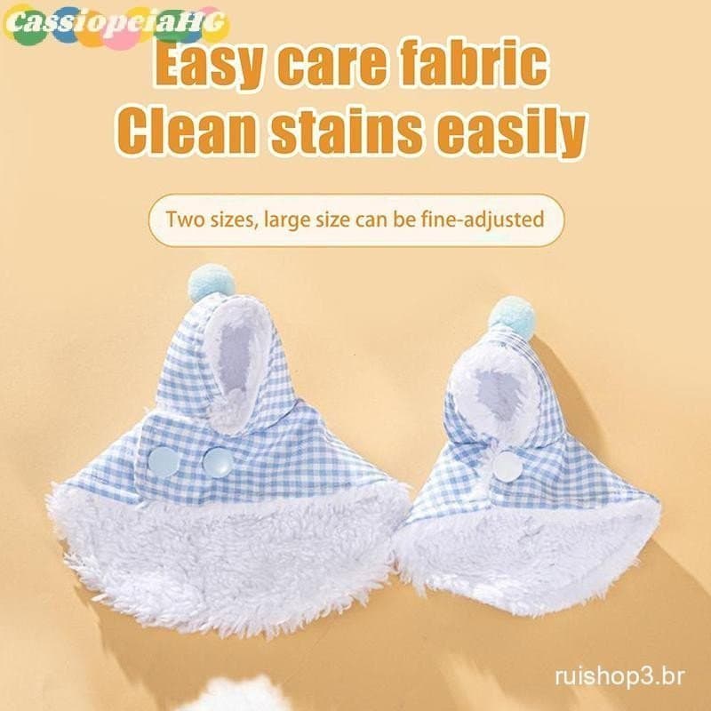 (Cassiopeiahg) Casaco Quente para Pássaros, Mantém o Calor para o Inverno, Roupa de Exterior, Roupas Quentes, Espessado,