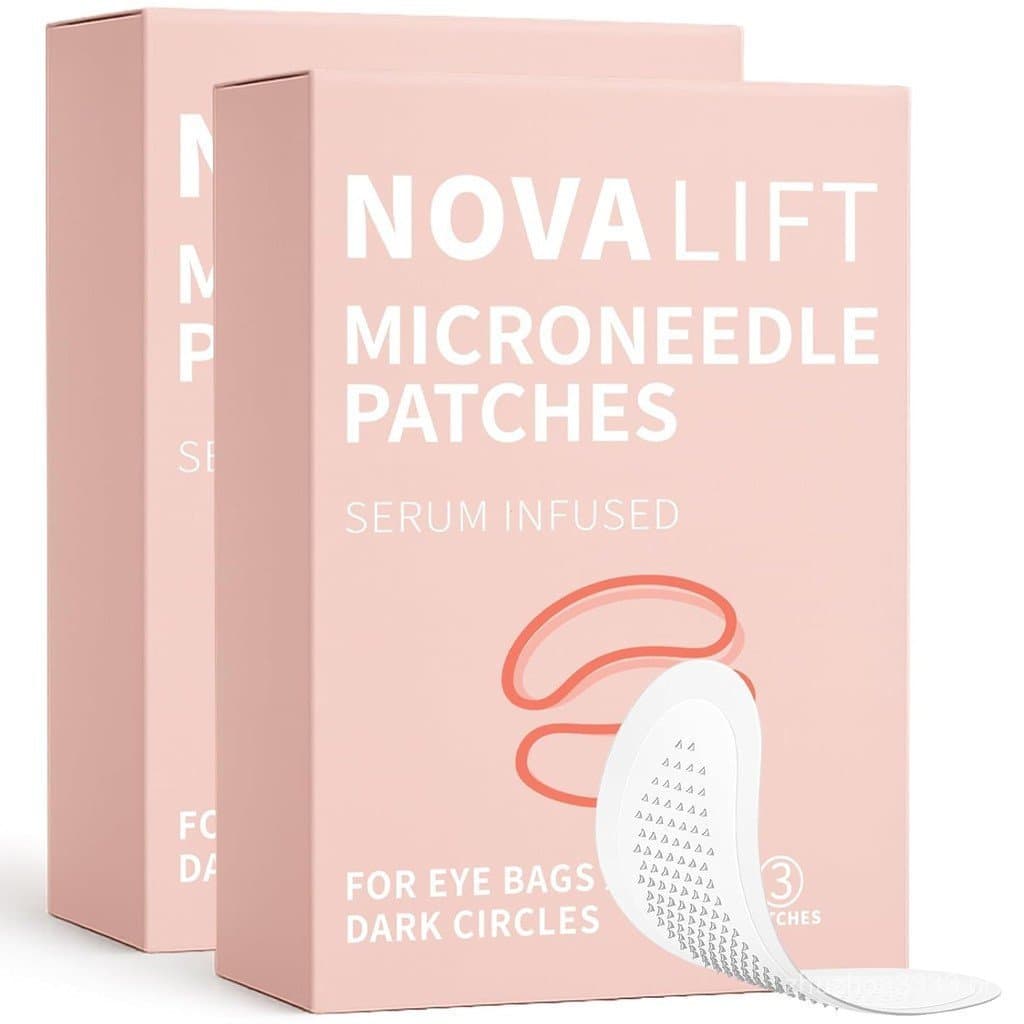 Novalift Eye Micro-Patches, adequados para inchaço nos olhos e olheiras, reduzem linhas finas, adesivos anti-rugas XUZX