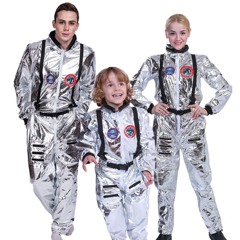Lang terra espaço terno colecionável festa reunião anual cauda dentes astronauta terno santo Festival Cosplay terno
