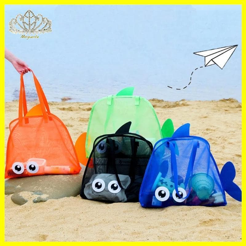 Margu Verão Nova Viagem Praia Saco De Armazenamento De Brinquedos Dos Desenhos Animados Das Crianças Maiô Grande Olho Po