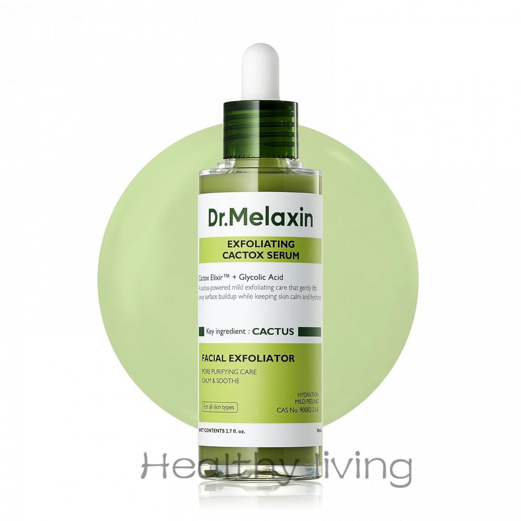 Dr.Melaxin Cactox Exfoliating Peel Shot Serum – Esfoliante Facial Suave com AHA/PHA, Extrato de Cacto e Peptídeos, Minim