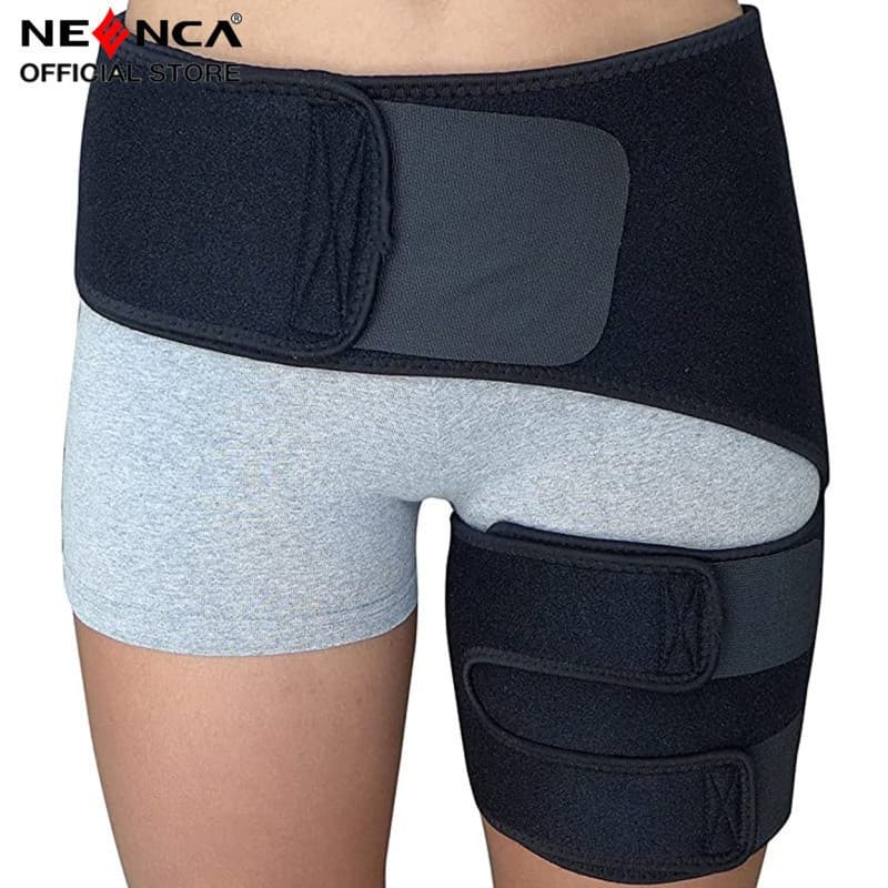 NEENCA Suporta Cintura Do Quadril-Suporte De Alívio Da Dor Ciática Compressão De Hamstring Wrap-Estabilizador Para Groin