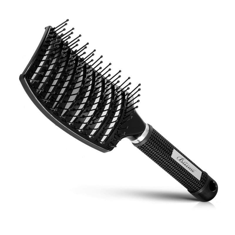 Escova de Cabelo, Escova Profissional Curvada e Ventilada para Secagem Mais Rápida para Mulheres e Homens, Escova Desemb