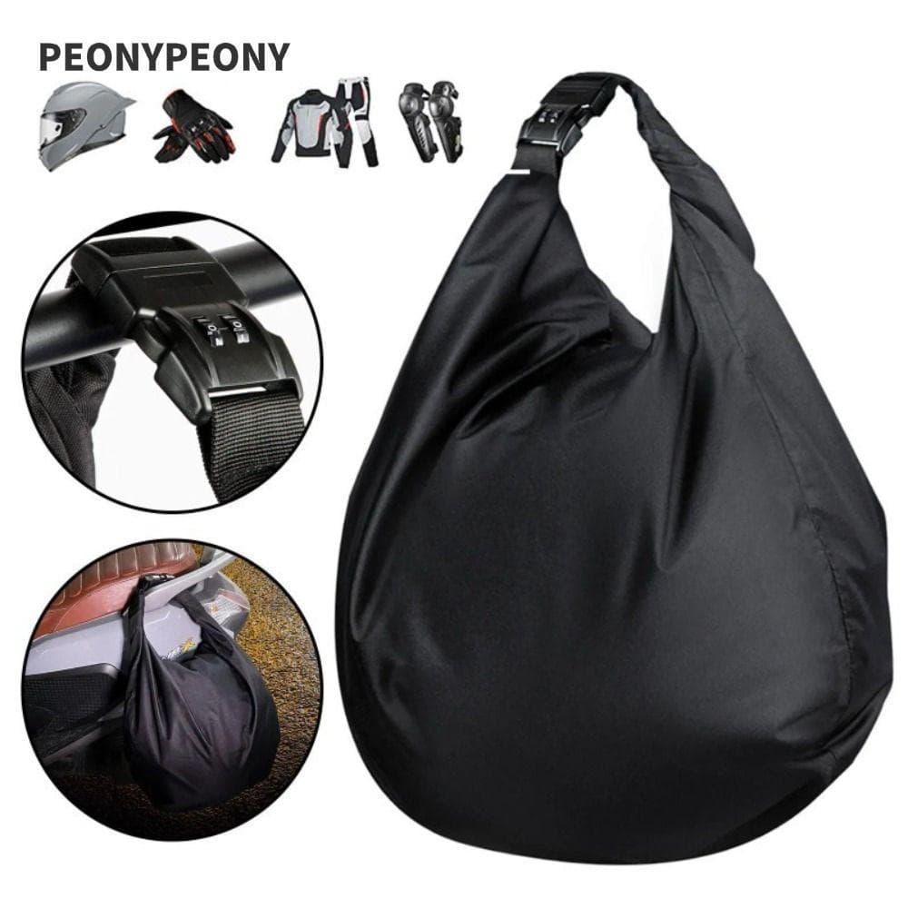 Bolsa Para Equipamentos De Motocicleta PEONY , Antifurto Capacete De Moto De Grande Capacidade , À Prova D'água