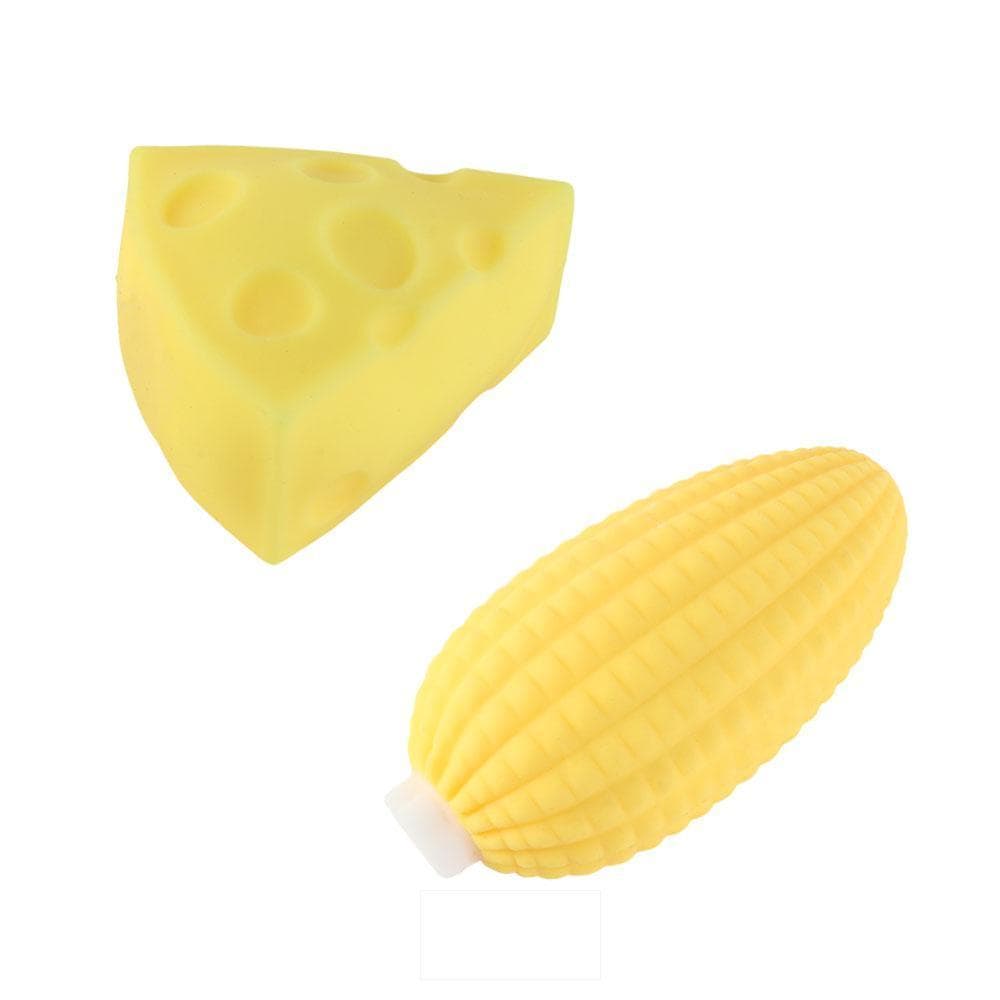 Brinquedo Do Aperto Queijo De UYBRE , Brinquedos Confortáveis Alívio Estresse Da Recuperação Lenta PVC Toque , Milho Dur