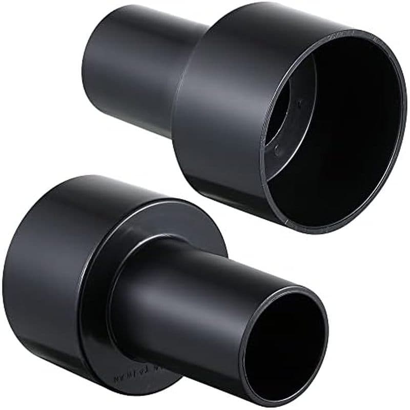 Adaptador De Mangueira Enhon 2 Pacotes 2-1/2 OD Para 1 Redutor , Universal De Aspirador De Pó Seco E Úmido Coleta De Poe