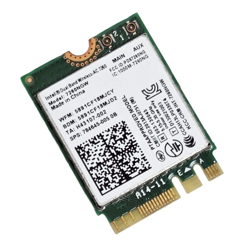 Placa Wifi Intel Dual Band Wireless-n 7260ngw M.2 Ngff - 7260ngw