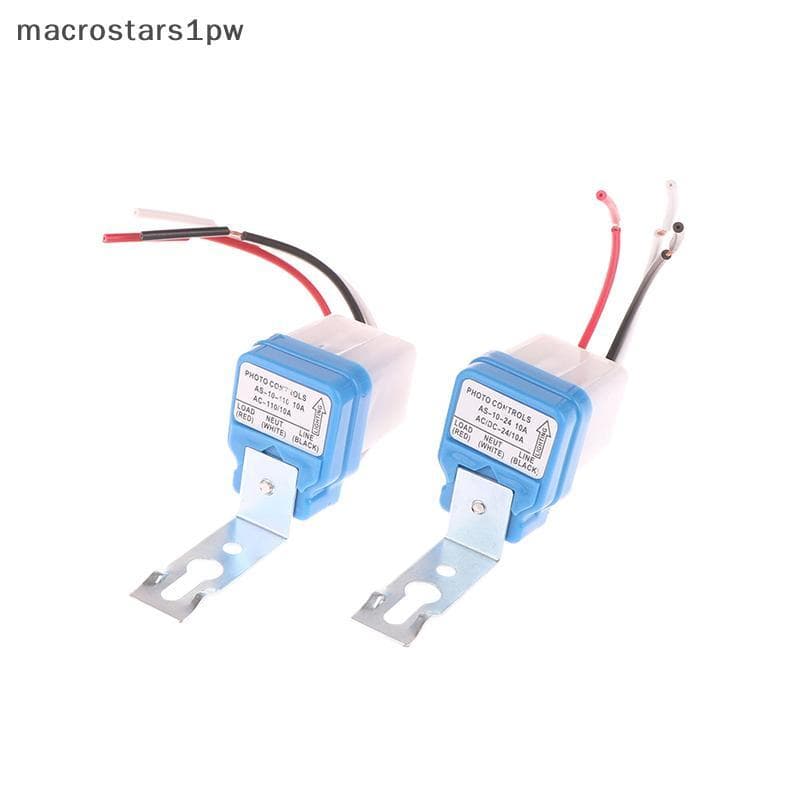 Controlador De Interruptor De Luz De Lâmpada De Rua Fotocélula Liga/Desliga Automática DC AC 12/24/110/220V 50-60Hz 10A