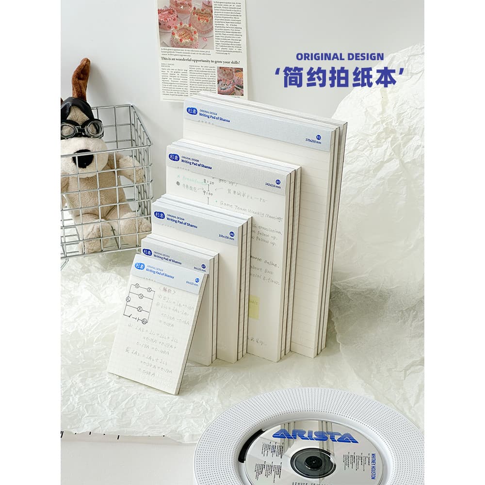 Tearable pequeno caderno portátil tamanho pequeno plano caderno papel memorando caderno ins estilo Scrapbook