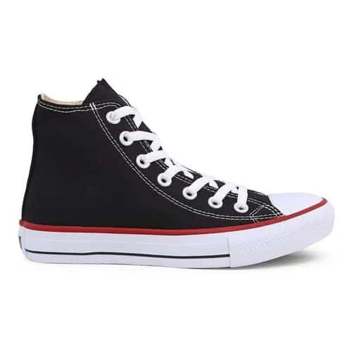 Tênis Botinha Feminino All Major Star Cano alto Tradicional Oferta REAL