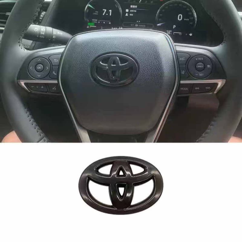 ALLYN Adesivo De Carro Volante Emblema Decalques Estilo Do Para Toyota Fibra Carbono Vios Carola Desejo