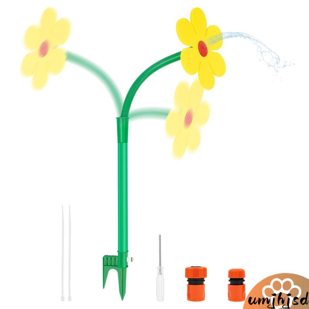Crazy Daisy Sprinkler Engraçado Dancing Flower Com Adaptador De 1/2 " E 3/4 " Para Jardim Doméstico Ao Ar Livre SHOPSKC9