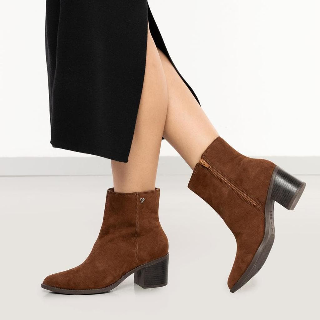 Bota Cano Curto Via Marte Fancy Feminina
