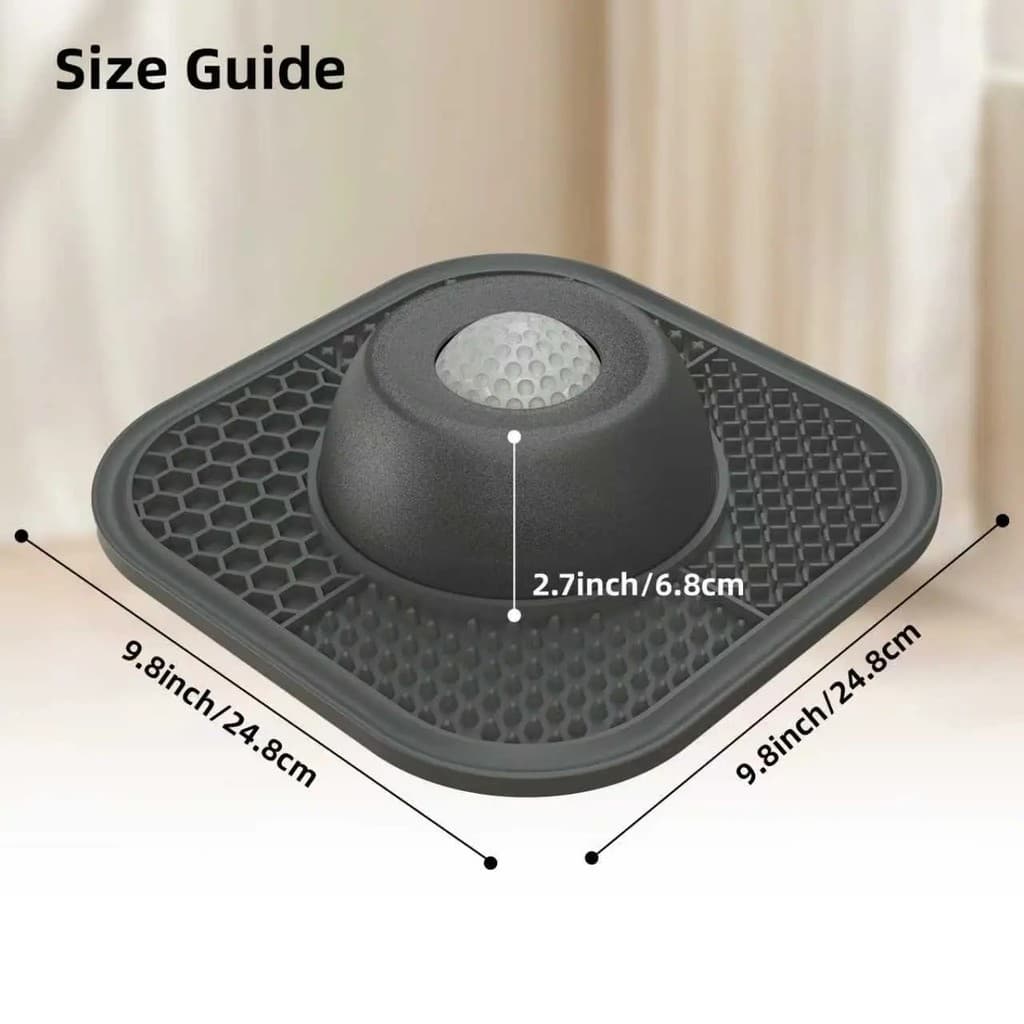 PawLove Comedouro Lento para Petiscos Líquidos, Antiderrapante [com Bola Embutida], Tigela para Lamber Sopa, Brinquedo p