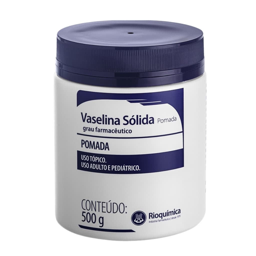Vaselina Sólida Pomada Emoliente 500 Gramas