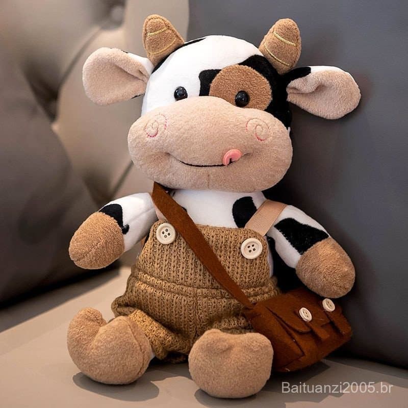 Boneca de Pelúcia de 26cm, Mascote do Ano, Presente de Aniversário para Mulheres, Boneca de Pelúcia XI4W