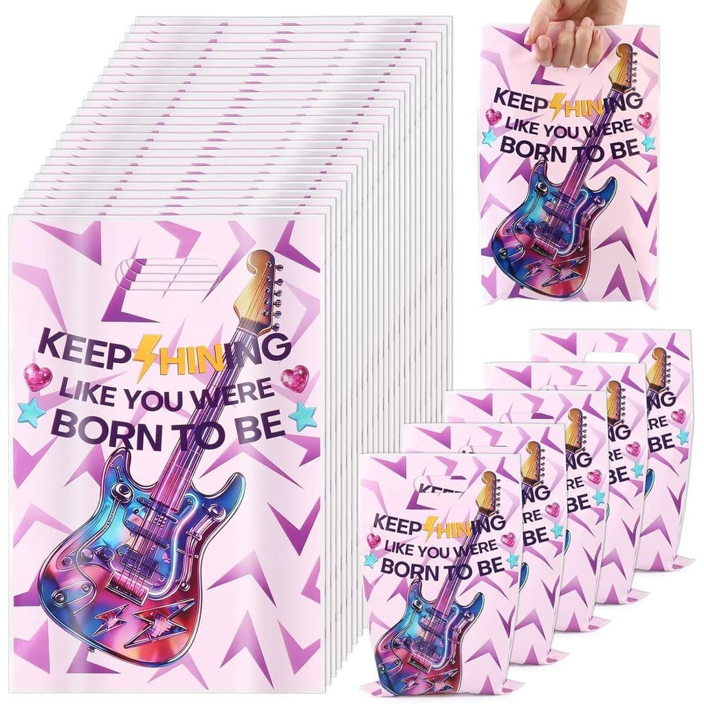 Pacote com 30 Sacolas de Presente Kpop, Sacolas de Presente para Festas Kpop, Lembranças de Festa Kpop, Sacolas de Prese