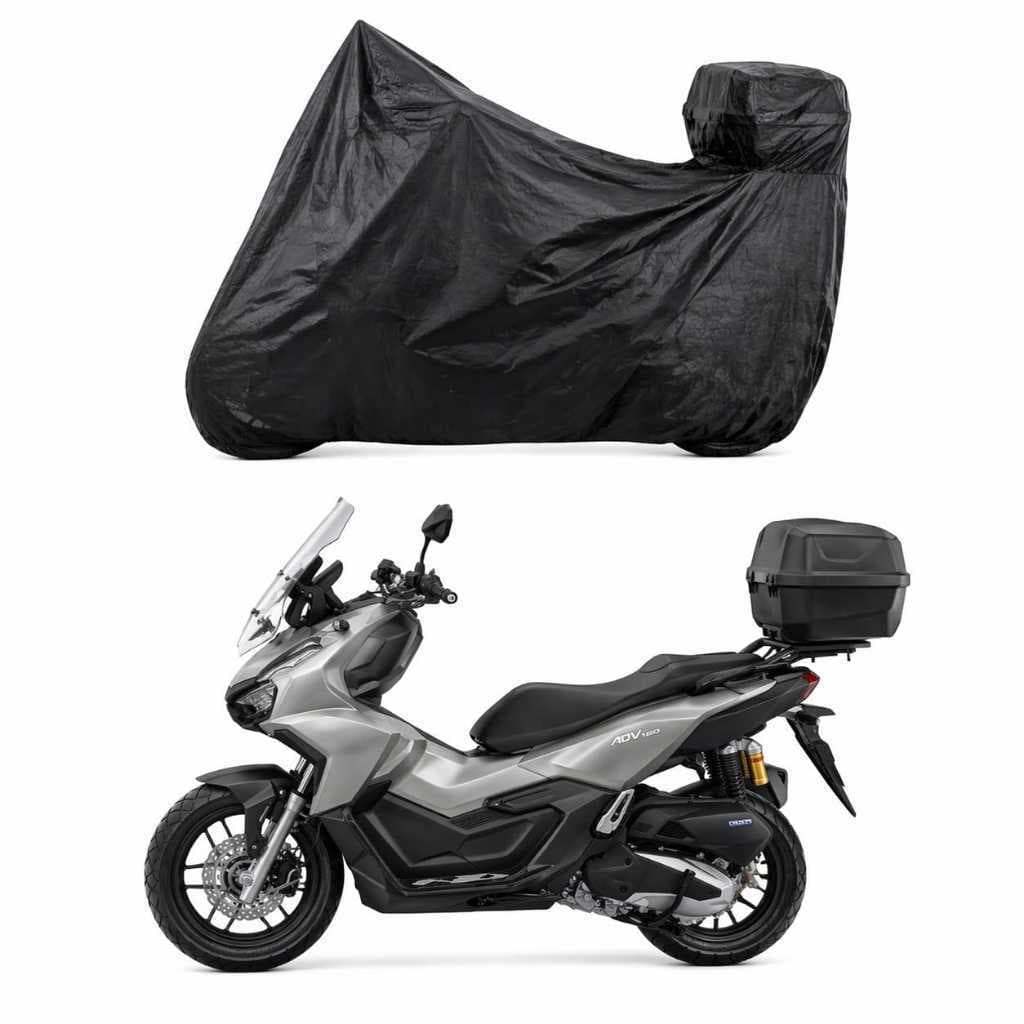Capa Protetora Cobrir Moto Honda Adv 160 Com Baú