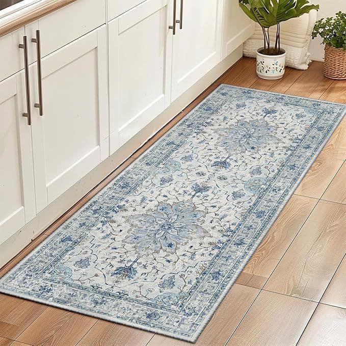 [Novo produto] estilo boêmio tapete corredor cozinha sala de estar correndo cabeceira tapete sala de estar resistente à