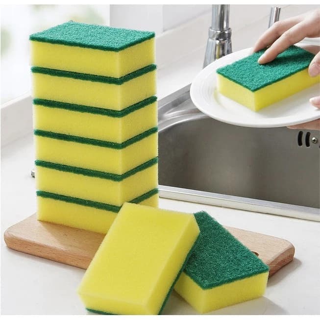 Esponja de lavar louça Nano Universal, esponja de algodão para limpeza de cozinha 7LN3