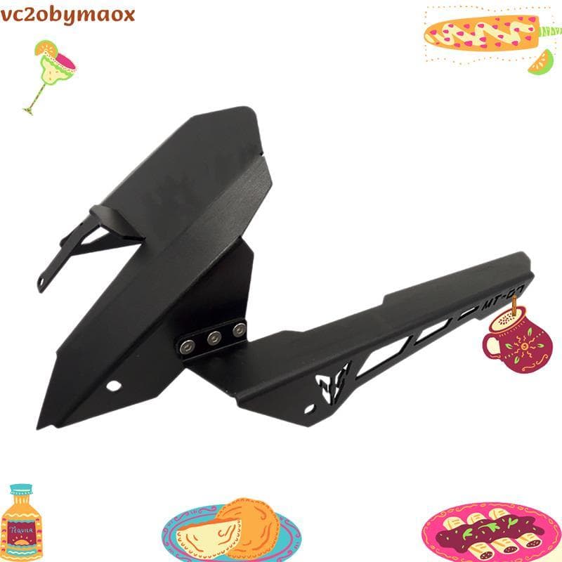 Capa De Proteção Para Corrente De Motocicleta , Guarda-Lamas Traseiro Pneu MT-07 FZ-07 2013-2020 Preto vc2obymaox.br