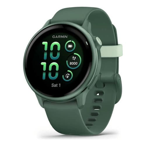 Gps Relógio Garmin Vivoactive 6 Jasper Com Pulseira Verde