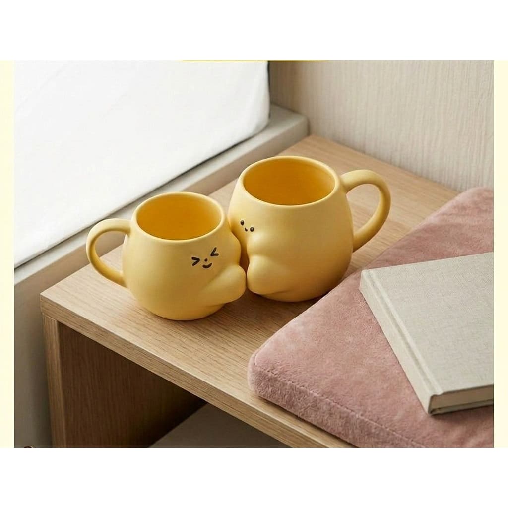 P pêra cerâmica par copo criativo ornamentos de mesa High-End nicho decorações para casa pequenos ornamentos