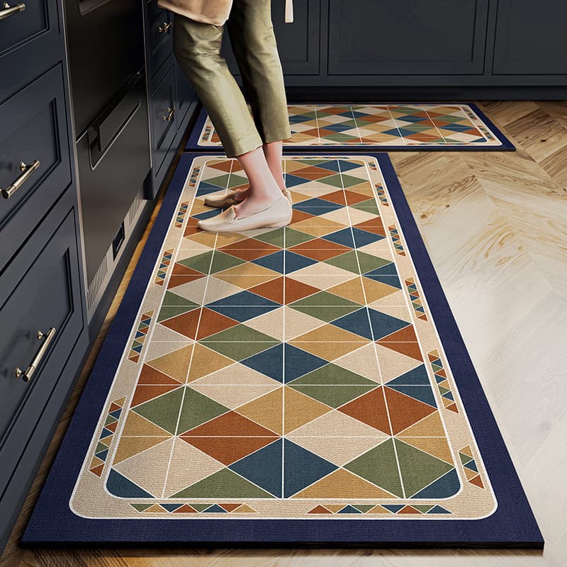 [Novo produto] Tapete de cozinha Lama de diatomáceas Tapete de pés fácil de limpar Tapete doméstico resistente à sujeira