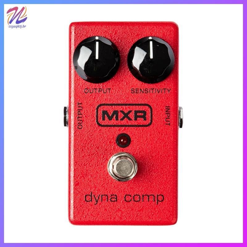 Pedal De Efeitos EQ Para Unidade De Compressão Dinâmica M102 Dyna Compressor De Guitarra Elétrica Stompbox