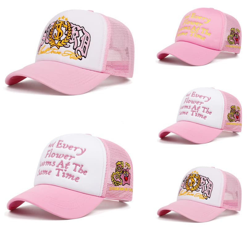 Chapéu De Sol Para Esportes Ao Ar Livre Homens E Mulheres Boné De Rede Respirável Snapback Caminhoneiro