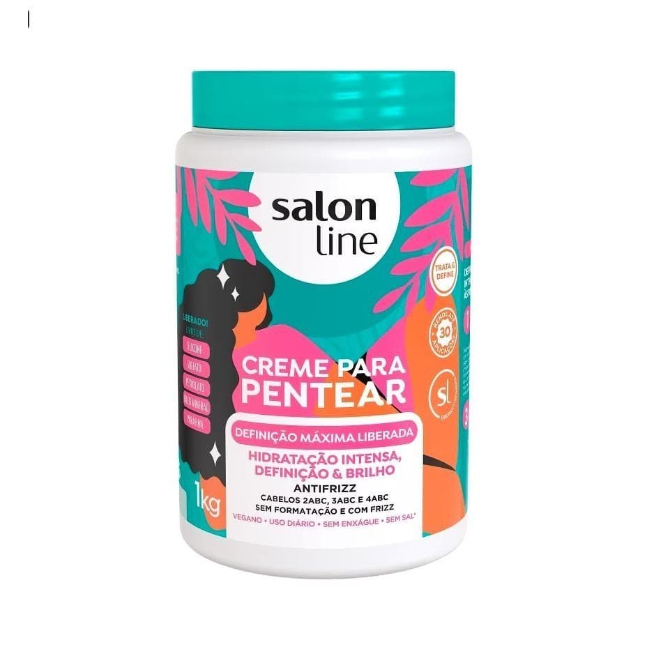 Creme Para Pentear Definição Máxima 1kg - Salon Line