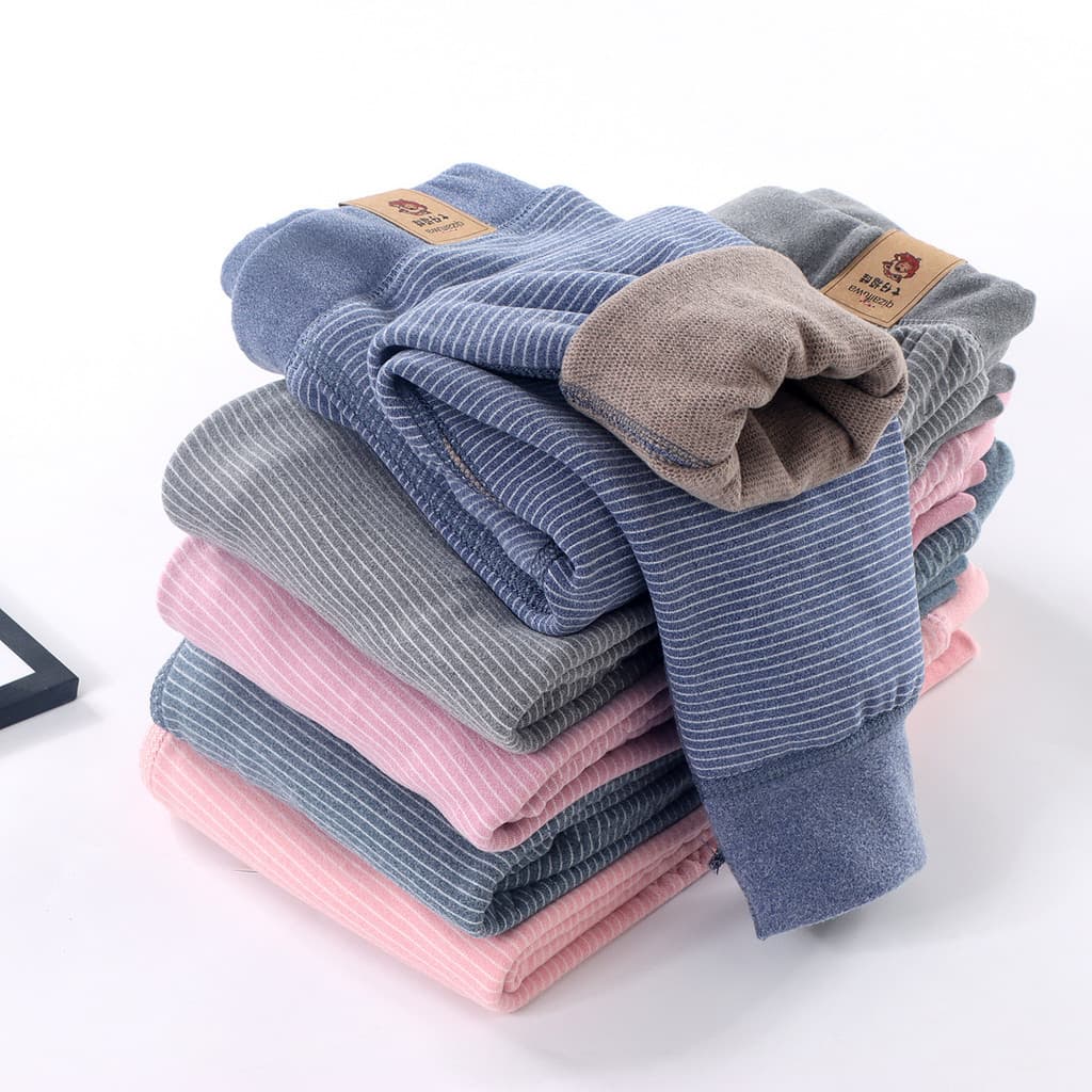 Crianças Leggings meninos meninas inverno engrossado alemão veludo calças quentes