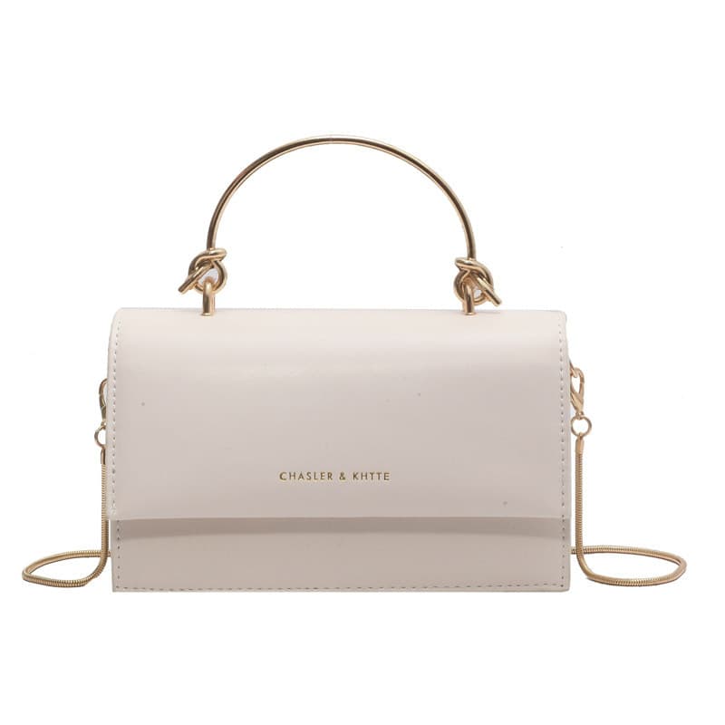 Cor sólida All-Match bolsa de ombro grande capacidade portátil pequeno quadrado saco simples saco do mensageiro moda