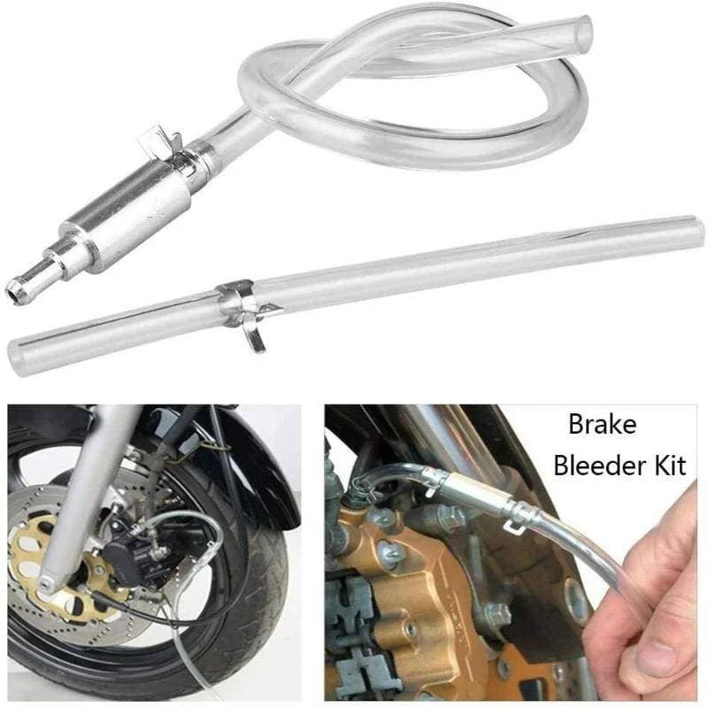 LanGood Kit Sangrador De Freio Da Motocicleta Manual Bomba Extrator Fluido Fácil Unidirecional Che Válvula Ferramenta Pa