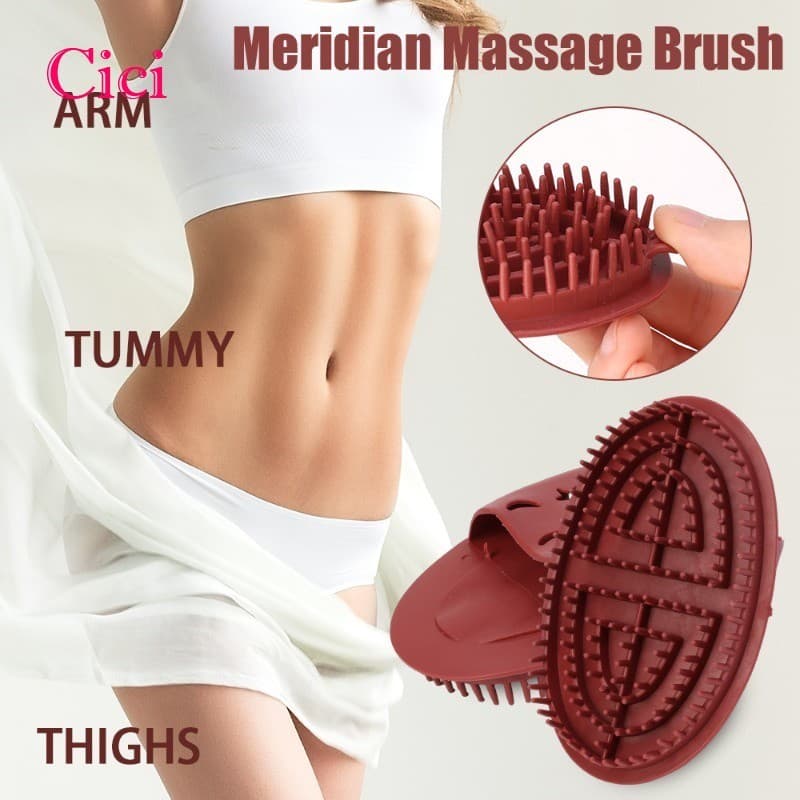 Escova De Massagem Portátil , Ferramenta Esfoliante Para Emagrecimento , Placa Gua Sha Pernas , Macia , Alívio Da Fadiga