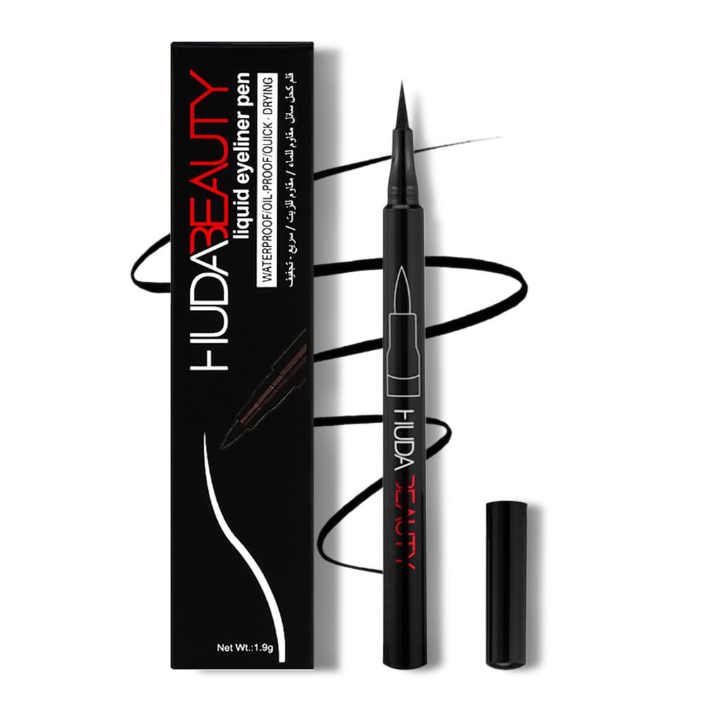 Caneta Delineadora Líquida De Secagem Rápida HUDAbeauty Contorno De Ponta Muito Fina 2026