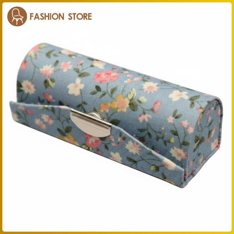 [Wishshopeelq] Espelho Batom Idéia De Presente Caixa De Floral Estilo Compacto 1