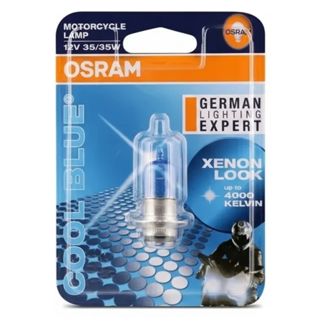 Lâmpada Osram Cool Blue Motorcycle M5 12v 35/35w 4000k P/ Moto