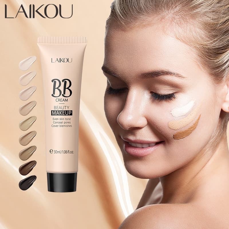 Corretivo De Creme LAIKOU BB Para Controle De Óleo E Produtos De Qualidade De 30ml