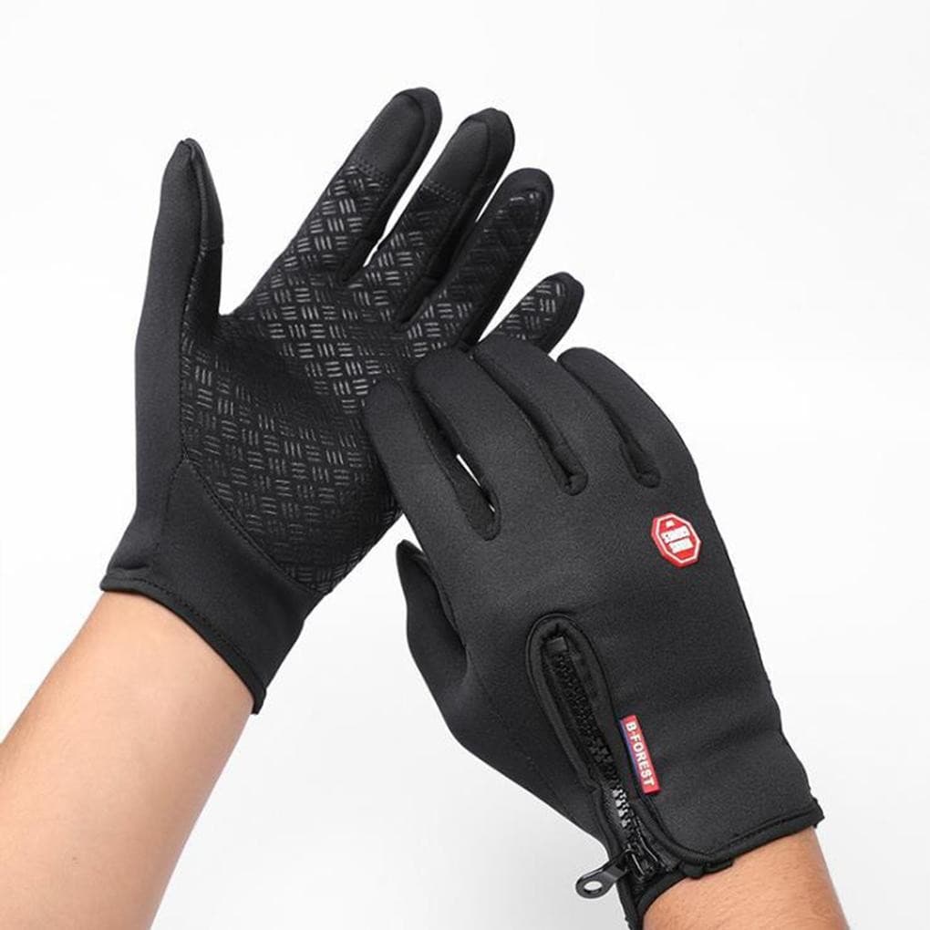 Luvas De Ciclismo Com Tela Sensível Ao Toque , Escalada Térmica , Patinação , Corrida