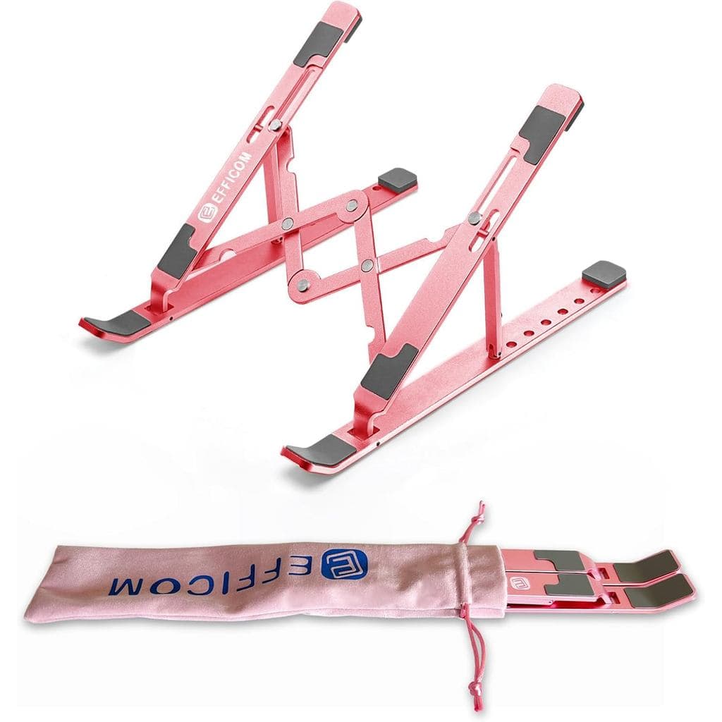 Suporte para Laptop de Mesa, Elevador Ergonômico para Laptop, Suporte Portátil para Laptop, Suporte Dobrável Leve de Alu