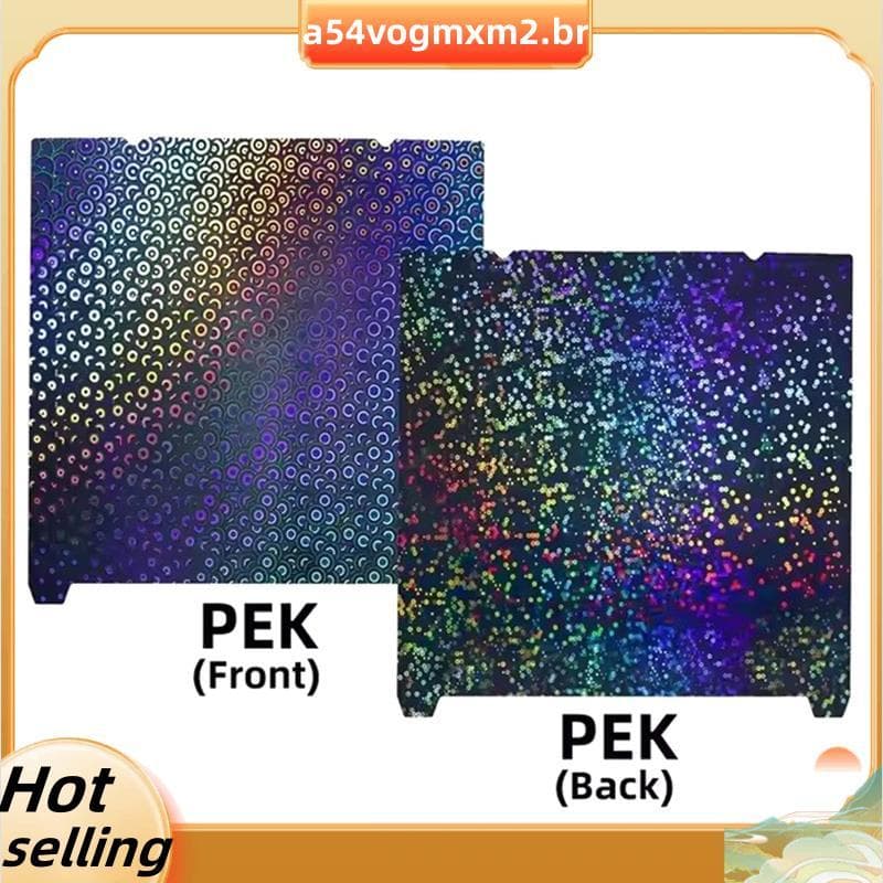 Placa PEK Para Impressora 3D De 3 S1 235x235mm De Mola Dupla Face K1