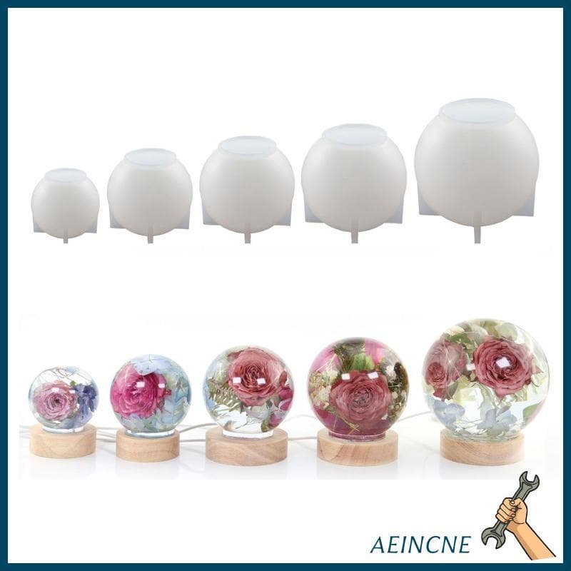 AEIN Molde Silicone Ornamentos Para Resina Epóxi Ferramentas Fabricação Joias