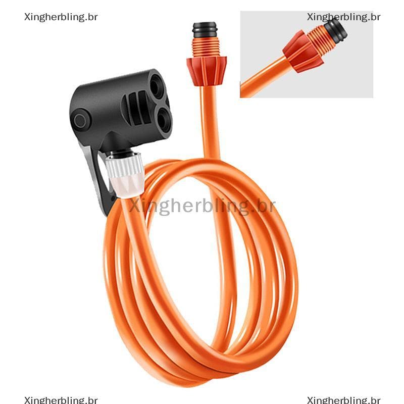 Mangueira De Extensão Da Bomba De Bicicleta XBBR 70-120CM , Bico Conector Do Inflador De Pneus Quente