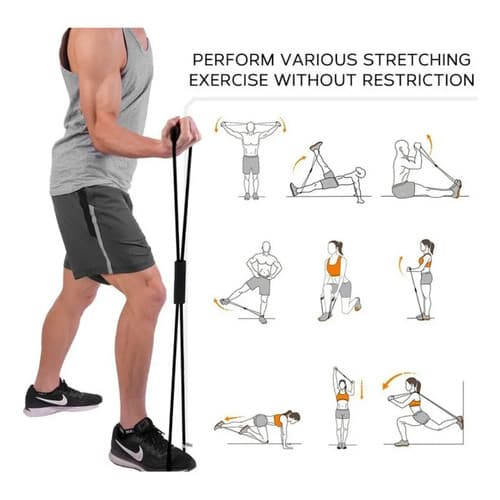 Elástico Tensão Academia Fisioterapia Exercício Ginástica Ombro