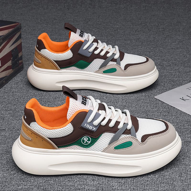 Forrest Gump Sapatos Masculinos Inverno Respirável Estudantes do Ensino Médio Juventude Malha Desodorante Malha Sapatos