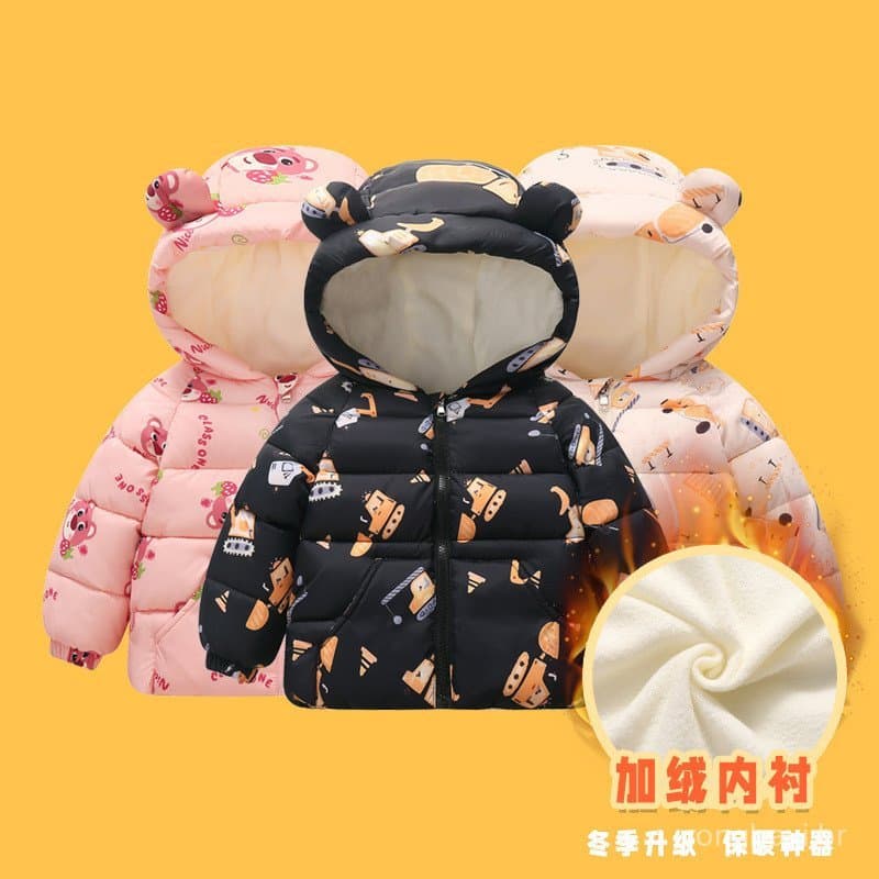 872 Comércio Exterior Transfronteiriço Outono Inverno Infantil Velo Algodão Acolchoado Roupas Roupas Infantis Roupas Aco