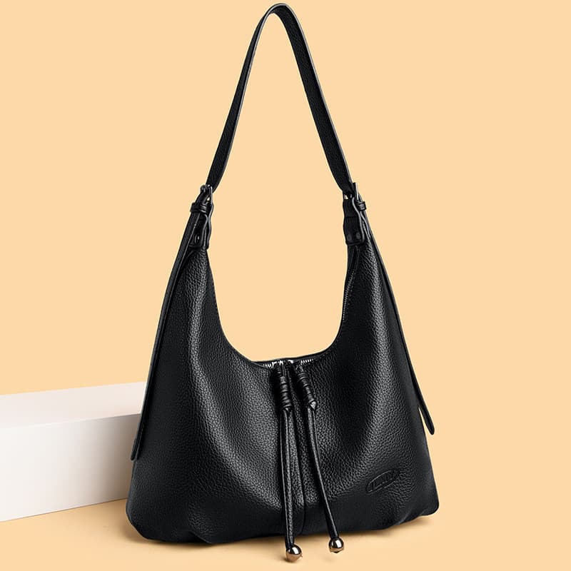 High-End sentido lichia padrão de um ombro grande saco estilo preguiçoso All-Match Cross-Body sacola grande-